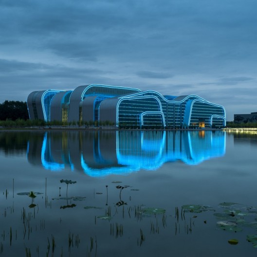 Courtesy of Zhongwei Cultural Complex