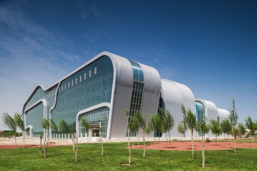 Courtesy of Zhongwei Cultural Complex