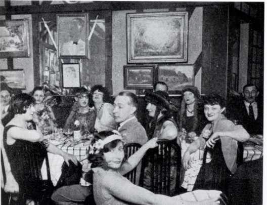 Courtesy of historum.com - 1920's Parisian Cafe