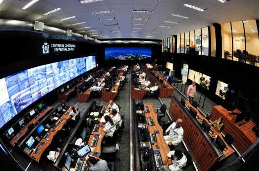 The Rio de Janeiro Control Center. Image Courtesy of IBM