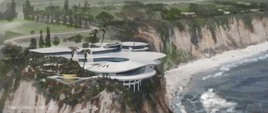 Tony Stark's Point Dume Mansion - © Marvel Studios, Inc via Phil Saunders Random Stuff