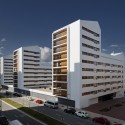 Nuevo grupo de viviendas de protección oficial en Vitoria-Gasteiz / ACXT Arquitectos © Aitor Ortiz