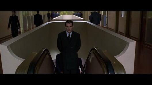 Courtesy of Columbia Pictures. Screen Shot of Gattaca.