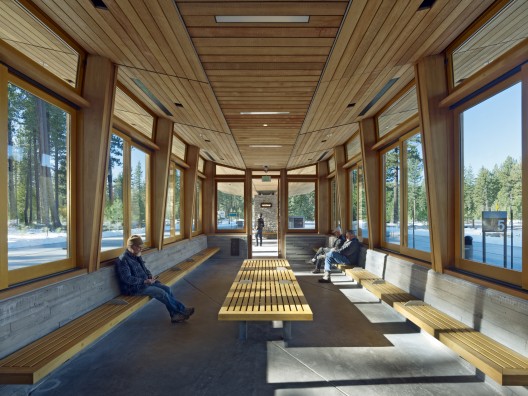 Tahoe City Transit Center; photo © Bruce Damonte/WRNS Studio