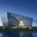 Hebei University Library Winning Proposal / Damian Donze (Tongji Architectural Design and Research Institute) Courtesy of Damian Donze