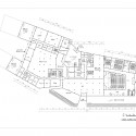 Hebei University Library Winning Proposal / Damian Donze (Tongji Architectural Design and Research Institute) 1st floor plan