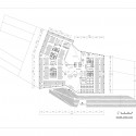 Hebei University Library Winning Proposal / Damian Donze (Tongji Architectural Design and Research Institute) 2nd floor plan