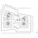 Hebei University Library Winning Proposal / Damian Donze (Tongji Architectural Design and Research Institute) 5th floor plan