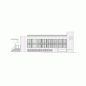 Police Headquarters / Juan Alberto Morillas Martín Police Headquarters / Juan Alberto Morillas Martín Elevation North East