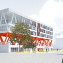 'Superpose' School Extension Competition Entry / OVERCODE Courtesy of OVERCODE