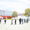 'Superpose' School Extension Competition Entry / OVERCODE Courtesy of OVERCODE