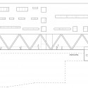 'Superpose' School Extension Competition Entry / OVERCODE north elevation