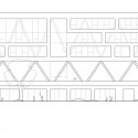 'Superpose' School Extension Competition Entry / OVERCODE south elevation
