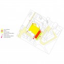 'Superpose' School Extension Competition Entry / OVERCODE axonometric diagram