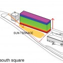 Hotel Park and Seeallee Heiden Competition Entry / Kubota & Bachmann Architects + Martinez Hotel Park and Seeallee Heiden Competition Entry / Kubota & Bachmann Architects + Martinez south square diagram