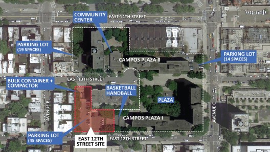 Courtesy of NYCHA: Campos Plaza Land Lease Plan