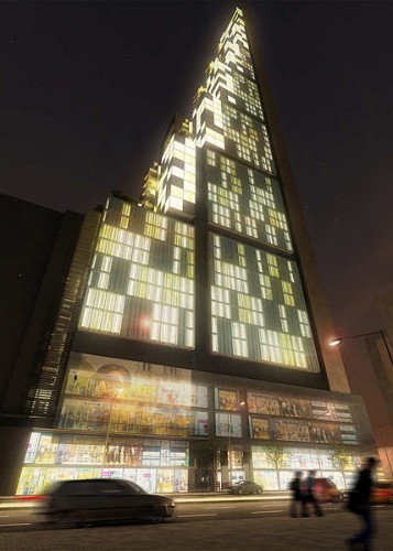 Rendering of BD Bacata, Image via Wikimedia CC User Sbgaga28
