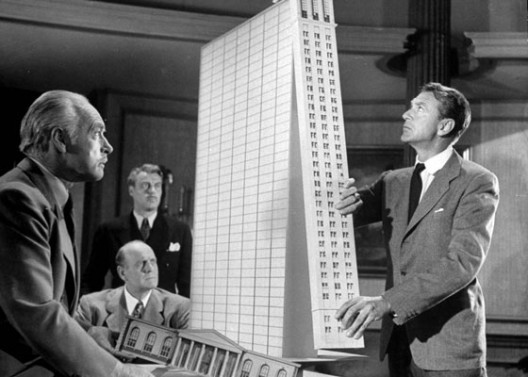 Howard Roark from the Fountainhead.
