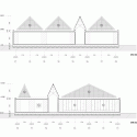 Japanese Cultural Center of D.R. Congo / Beijing Matsubara and Architects Japanese Cultural Center of D.R. Congo / Beijing Matsubara and Architects Sections