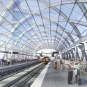 Elbbrücken Underground Station Winning Proposal / gmp Architekten Courtesy of gmp Architekten