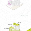 Housing Units in Nantes Winning Proposal / Hamonic + Masson diagram 01