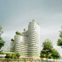 Housing Units in Nantes Winning Proposal / Hamonic + Masson Courtesy of Hamonic + Masson