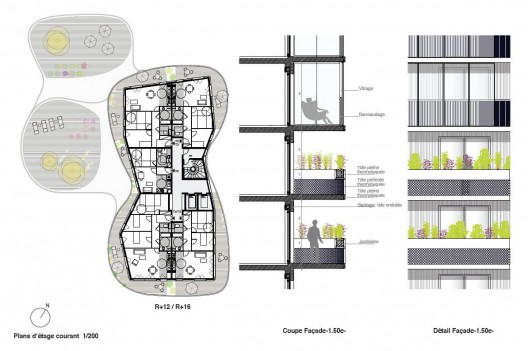 plan and facade details