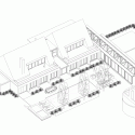 299 Soper Place / Barry J. Hobin + Associates Architects Inc Elevation North East