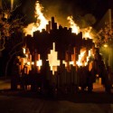 Corrugated Cardboard Pavillion / Miguel Arraiz + David Moreno © Noel Arraiz