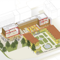 Lenbachhaus Museum / Foster + Partners Lenbachhaus Museum / Foster + Partners Sectioned Axon © Foster + Partners
