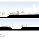 Michael Baker Boathouse / Associated Architects Michael Baker Boathouse / Associated Architects Elevations