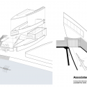 Michael Baker Boathouse / Associated Architects Michael Baker Boathouse / Associated Architects Exploded Axon