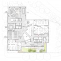 John and Frances Angelos Law Center / Behnisch Architekten + Ayers Saint Gross Level 6; Courtesy of Behnisch Architekten