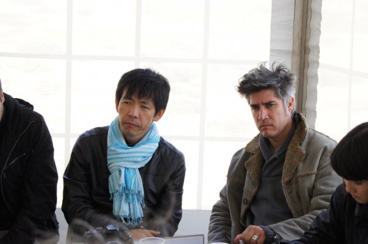 Yoshiharu Tsukamoto (Atelier Bow-Wow) and Alejandro Aravena (Elemental) © Courtesy of Ochoalcubo
