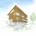 PF Single Family House / Burnazzi Feltrin Architects Sketch