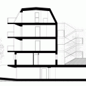 GI Multi-family Housing / Burnazzi Feltrin Architects Section