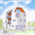 GI Multi-family Housing / Burnazzi Feltrin Architects Sketch
