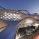Zaha Hadid Architects Selected to Design the King Abdullah Financial District Metro Station in Saudi Arabia Courtesy of ZHA