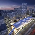 Zaha Hadid Architects Selected to Design the King Abdullah Financial District Metro Station in Saudi Arabia Courtesy of ZHA