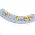 Baku White City Office Building Proposal / ADEC – Azerbaijan Development Company 3rd floor plan
