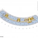 Baku White City Office Building Proposal / ADEC – Azerbaijan Development Company 4th floor plan