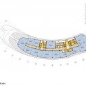 Baku White City Office Building Proposal / ADEC – Azerbaijan Development Company 6th floor plan