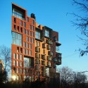 Red Apple Apartment Building / Aedes Studio Red Apple Apartment Building / Aedes Studio Courtesy of Aedes Studio