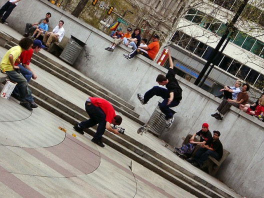 Skaters at Philadelphia's JFK Plaza © RobertFrancis via Flickr