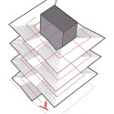 Cultural Center in Guadalajara Competition Entry / PM²G Architects Cultural Center in Guadalajara Competition Entry / PM²G Architects circulation in the monumental staircase diagram