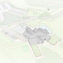 Great Fen Visitor Center Winning Proposal / Shiro Studio aerial