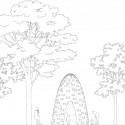Brick-Pod Pavilion / Kazuya Morita Architecture Studio © Kazuya Morita Architecture Studio