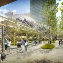 NBBJ Proposes Five-Story Biodome for Amazon's Seattle Headquarters NBBJ Proposes Five-Story Biodome for Amazon's Seattle Headquarters Courtesy of Seattle.gov © NBBJ / Studio 216