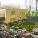 NBBJ Proposes Five-Story Biodome for Amazon's Seattle Headquarters NBBJ Proposes Five-Story Biodome for Amazon's Seattle Headquarters Previously Approved; Courtesy of Seattle.gov © NBBJ / Studio 216