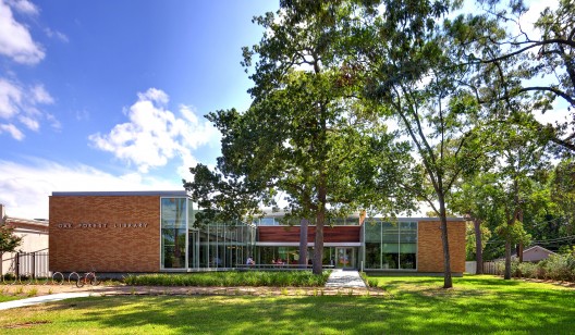 Oak Forest Neighborhood Library; Houston / NAAA + AWI + JRA © Light Sensible